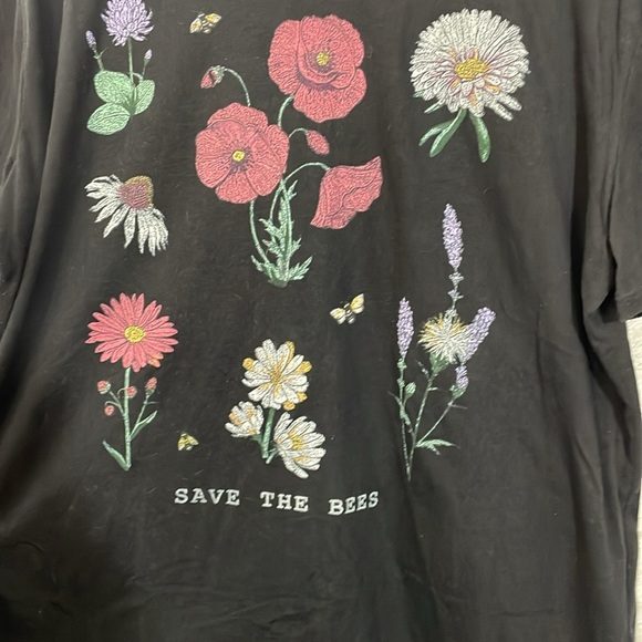 Maurices Save The Bees Floral Graphic Tee - Picture 3 of 5
